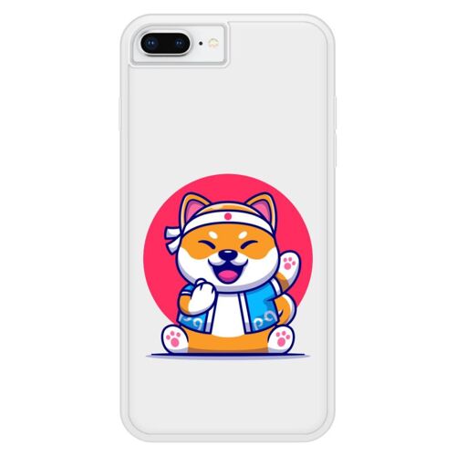 Coque Silicone Renforcée - Compatible Apple Iphone 6 - Design Shiba Ninja
