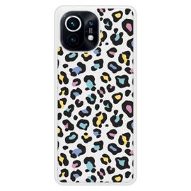 Coque Silicone Renforcée - Compatible Xiaomi Mi 11 - Design Leopard Colore