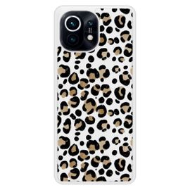 Coque Silicone Renforcée - Compatible Xiaomi Mi 11 - Design Leopard
