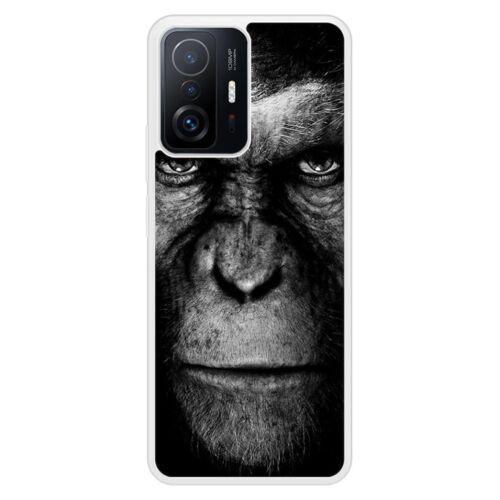 Coque Silicone Renforcée - Compatible Xiaomi Mi 11t - Design Singe