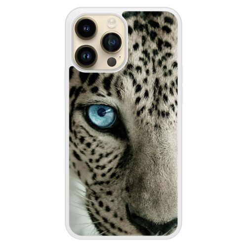 Coque Silicone Renforcée - Compatible Apple Iphone 14 - Design Oeil De Leopard