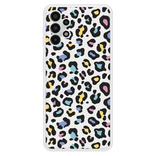 Coque Silicone Renforcée - Compatible Samsung Galaxy A13 - Design Leopard Colore