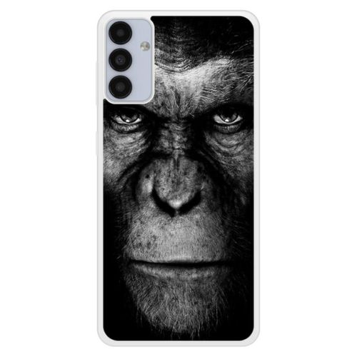 Coque Silicone Renforcée - Compatible Samsung Galaxy A13 - Design Singe