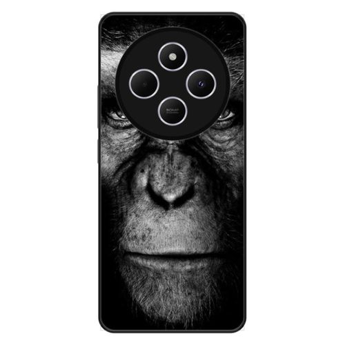 Coque Silicone Renforcée - Compatible Xiaomi Redmi 14c - Design Singe