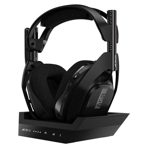 ASTRO Gaming A50 + Base Station - Micro-casque - circum-aural - 2,4 GHz - sans fil - reconditionné