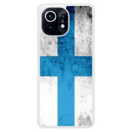 Coque Silicone Renforcée - Compatible Xiaomi Mi 11 - Design Drapeau Marseille