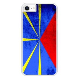 Coque Silicone Renforcée - Compatible Apple Iphone 6 - Design Drapeau La Reunion