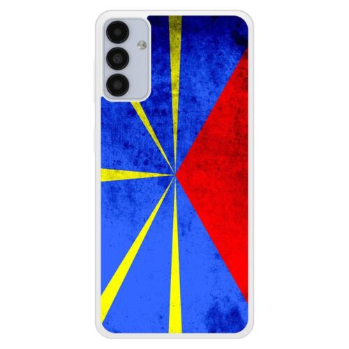 Coque Silicone Renforcée - Compatible Samsung Galaxy A13 - Design Drapeau La Reunion