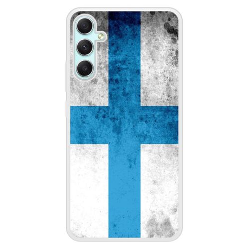Coque Silicone Renforcée - Compatible Samsung Galaxy A24 - Design Drapeau Marseille