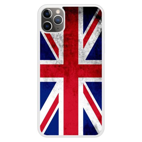 Coque Silicone Renforcée - Compatible Apple Iphone 11 - Design Drapeau Angleterre