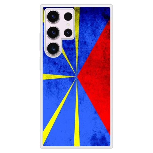 Coque Silicone Renforcée - Compatible Samsung Galaxy S23 - Design Drapeau La Reunion