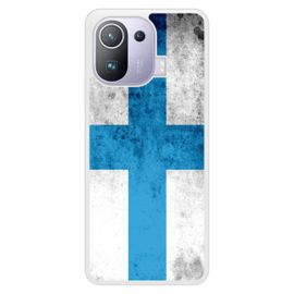 Coque Silicone Renforcée - Compatible Xiaomi Mi 11 - Design Drapeau Marseille
