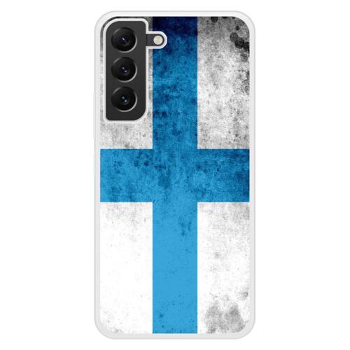 Coque Silicone Renforcée - Compatible Samsung Galaxy S22 - Design Drapeau Marseille