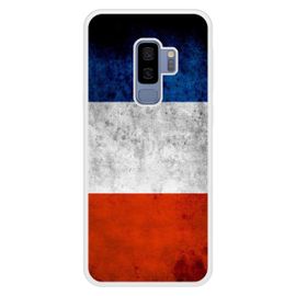 Coque Silicone Renforcée - Compatible Samsung Galaxy S9 - Design Drapeau France