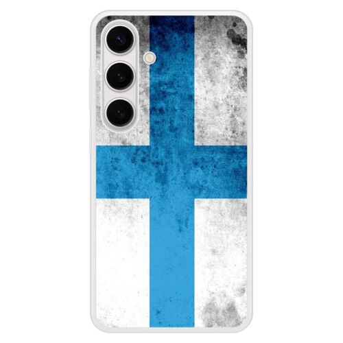 Coque Silicone Renforcée - Compatible Samsung Galaxy S24 - Design Drapeau Marseille