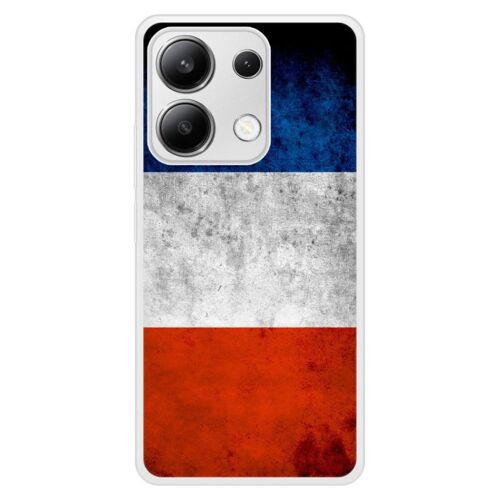 Coque Silicone Renforcée - Compatible Xiaomi Redmi Note - Design Drapeau France