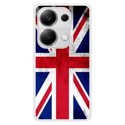 Coque Silicone Renforcée - Compatible Xiaomi Redmi Note - Design Drapeau Angleterre