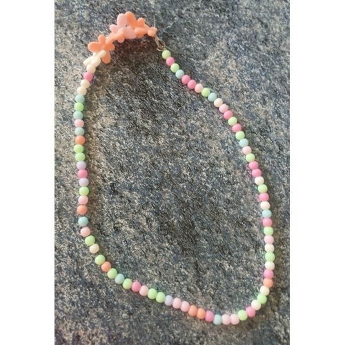 Collier Fait Maison Multicolore Environ 23 Cm