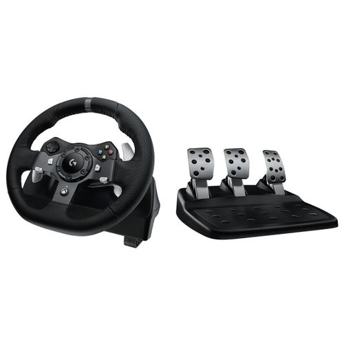 Logitech G920 Driving Force - Ensemble volant et pédales - filaire - pour Microsoft Xbox One