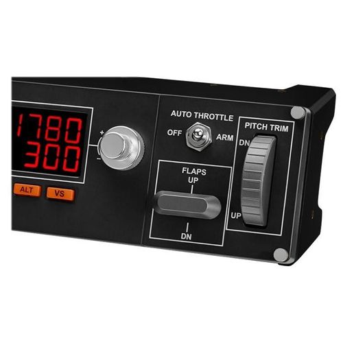 Logitech Multi Panel - Panneau d'instruments de simulateur de vol - filaire - pour PC