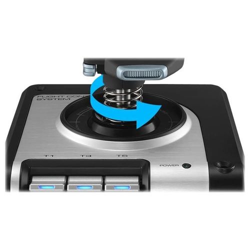 Logitech G X52 H.O.T.A.S. - Joystick et accélérateur - filaire - pour PC