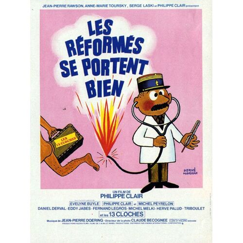 Les Reformes Se Portent Bien De Philippe Clair - Affiche De Cinéma Originale Pliée - 40 X 55 (Morvan)