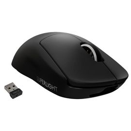 Logitech PRO X SUPERLIGHT Wireless Gaming Mouse - Souris - optique - 5 boutons - sans fil - 2.4 GHz - récepteur USB Logitech LIGHTSPEED - noir