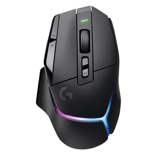 Logitech G G502 X PLUS - Souris - optique - 11 boutons - sans fil - 2.4 GHz - récepteur USB Logitech LIGHTSPEED - noir