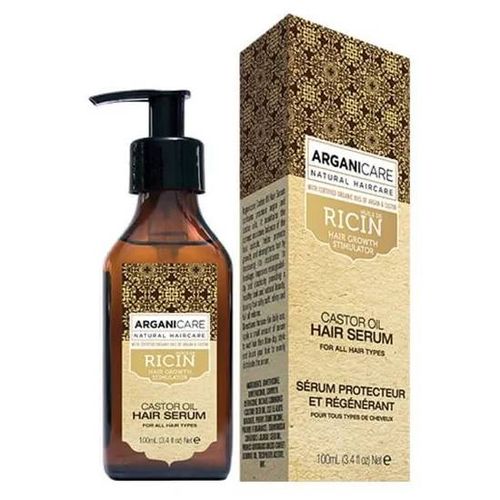 Sérum Capillaire - Arganicare - Ricin - 100 Ml - Protection - Nourrissant 