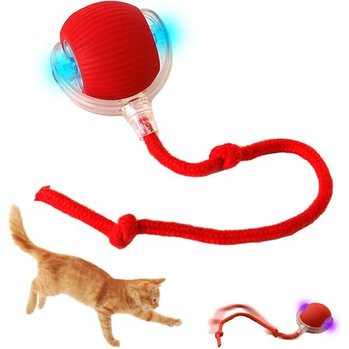 Cmws-Pet Smart Rolling Ball, Balle Interactive Pour Chat, Boule Électrique Automatique Rechargeable, Electric Cat Toy Ball, Jouet Interactif Pour Chat, Smart Cat Toy Ba-Ll (M3)