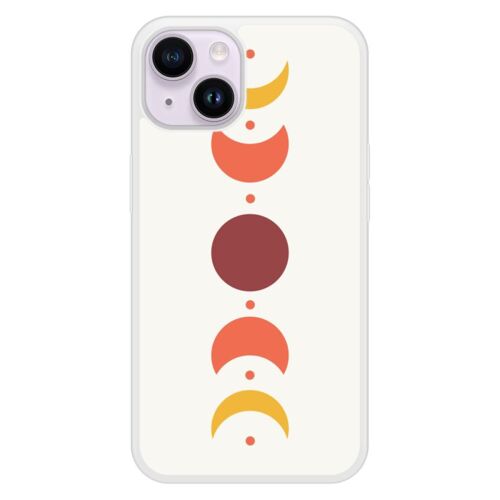 Coque Silicone Renforcée - Compatible Apple Iphone 14 - Design Eclipse