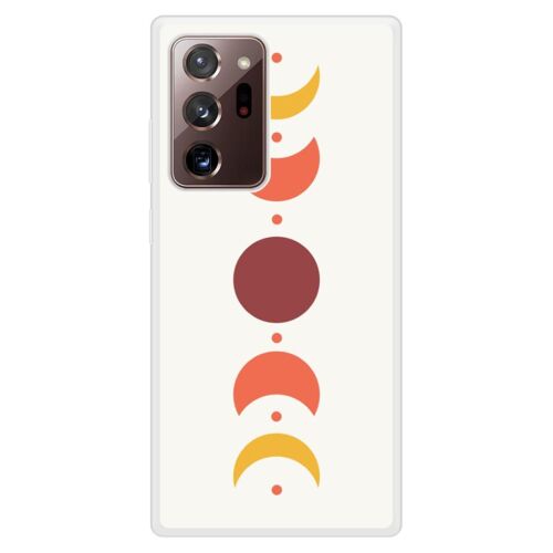 Coque Silicone Renforcée - Compatible Samsung Galaxy Note - Design Eclipse