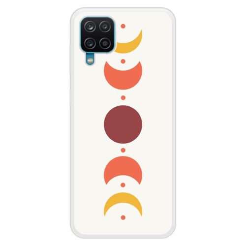 Coque Silicone Renforcée - Compatible Samsung Galaxy A12 - Design Eclipse