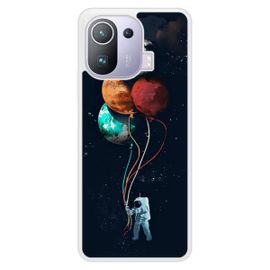 Coque Silicone Renforcée - Compatible Xiaomi Mi 11 - Design Cosmonaute Aux Ballons