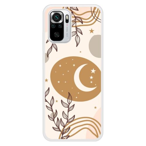 Coque Silicone Renforcée - Compatible Xiaomi Redmi Note - Design Lunaison