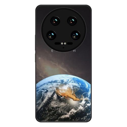 Coque Silicone Renforcée - Compatible Xiaomi 14 Ultra - Design Earth