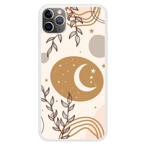 Coque Silicone Renforcée - Compatible Apple Iphone 11 - Design Lunaison