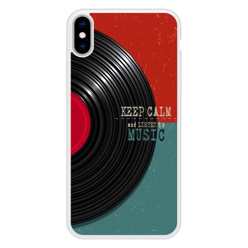 Coque Silicone Renforcée - Compatible Apple Iphone X - Design Keep Calm