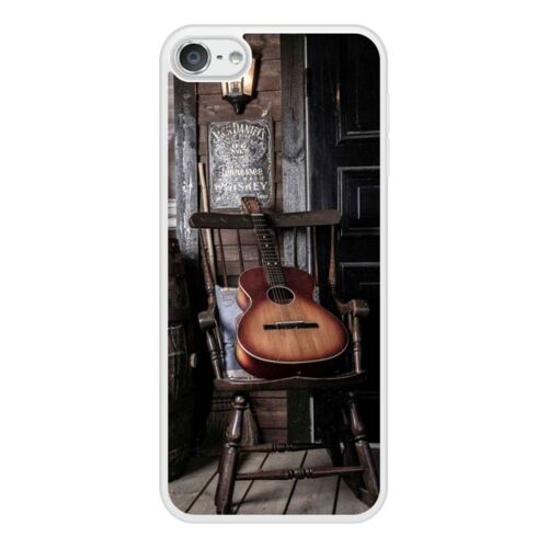 Coque Silicone Renforcée - Compatible Apple Ipod Touch - Design Guitare