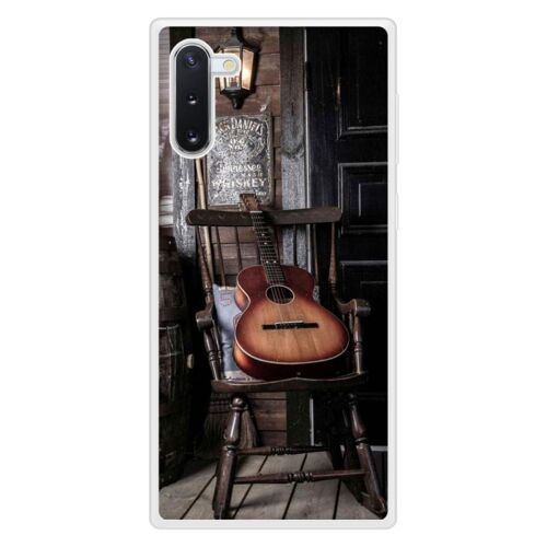 Coque Silicone Renforcée - Compatible Samsung Galaxy Note - Design Guitare