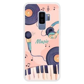 Coque Silicone Renforcée - Compatible Samsung Galaxy S9 - Design Accords En Couleur