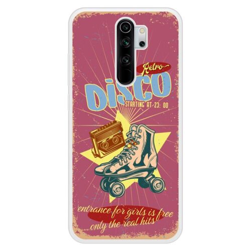 Coque Silicone Renforcée - Compatible Xiaomi Redmi Note - Design Retro Disco