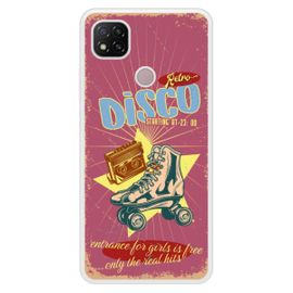 Coque Silicone Renforcée - Compatible Xiaomi Redmi 9c - Design Retro Disco