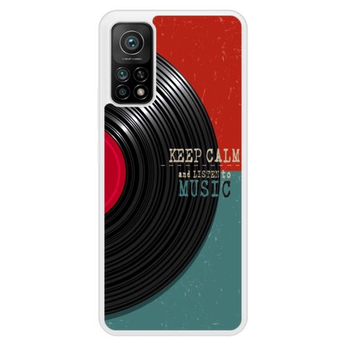 Coque Silicone Renforcée - Compatible Xiaomi Mi 10t - Design Keep Calm