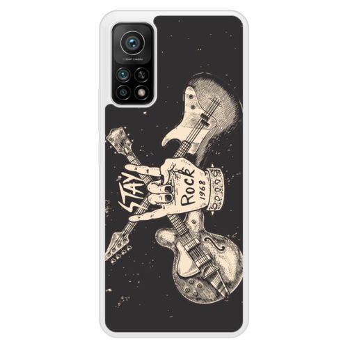 Coque Silicone Renforcée - Compatible Xiaomi Mi 10t - Design Stay Rock