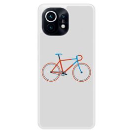 Coque Silicone Renforcée - Compatible Xiaomi Mi 11 - Design Bike Color Hipster
