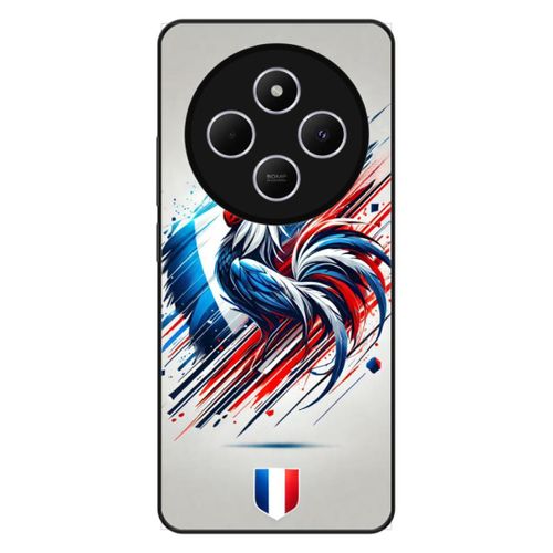 Coque Silicone Renforcée - Compatible Xiaomi Redmi 14c - Design Coq Francais