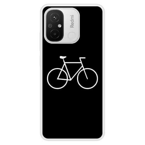 Coque Silicone Renforcée - Compatible Xiaomi Redmi 12c - Design Bike Hipster