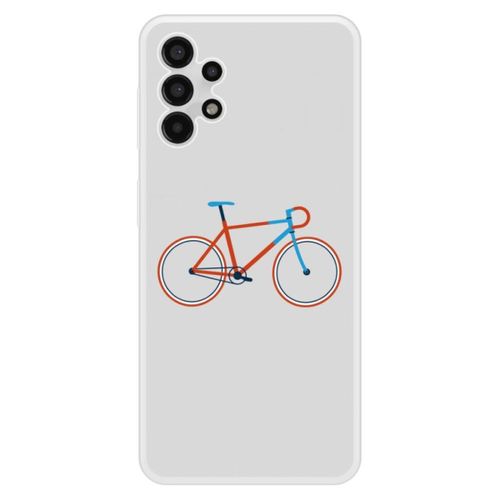 Coque Silicone Renforcée - Compatible Samsung Galaxy A13 - Design Bike Color Hipster
