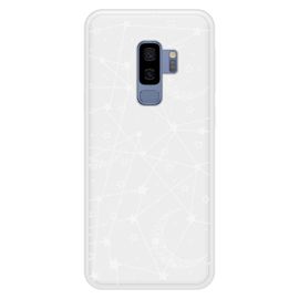 Coque Silicone Renforcée - Compatible Samsung Galaxy S9 - Design Lignes Etoilees